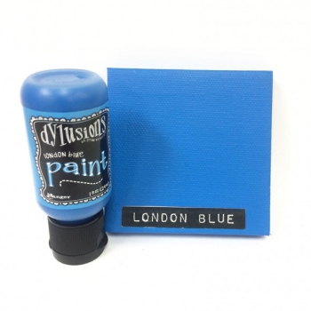 Ranger Dylusions Paint Flip Cap Bottle - London Blue