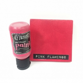 Ranger Dylusions Paint Flip Cap Bottle - Pink Flamingo