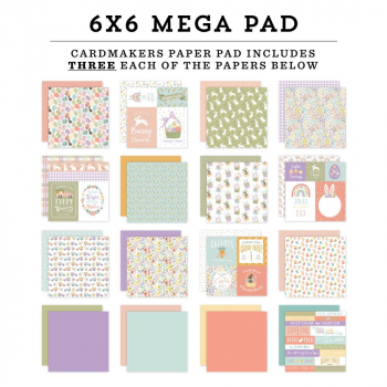 Echo Park Paper Pack - It's Easter Time - 6" x 6"