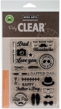 Hero Arts Clearstamps - Dapper Dad