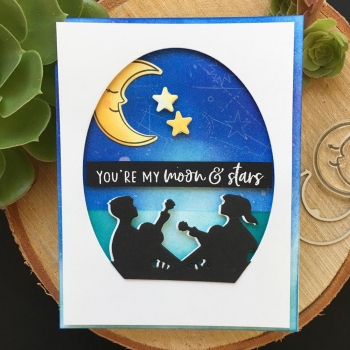 Hero Arts Clearstamps - You're My Universe