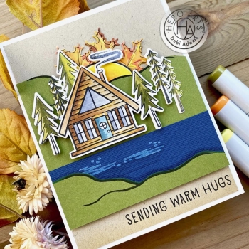 Hero Arts Clearstamps - Happy Autumn Forest