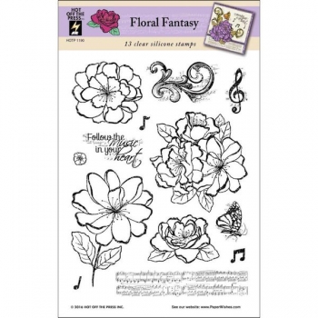 !Hot Off The Press - Floral Fantasy 13 Stck.!