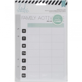 Heidi Swapp 6 Binder Refill Pack 