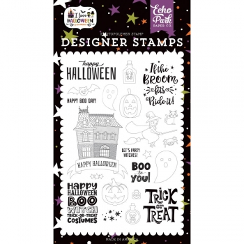 Echo Park Clear Stamps - Boo to You