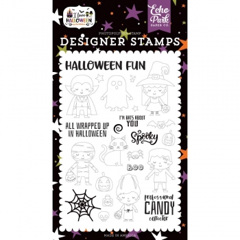 Echo Park Clear Stamps - Too Cute to Spook