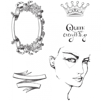 Jane Davenport Clear Stamps - Queen of Everything