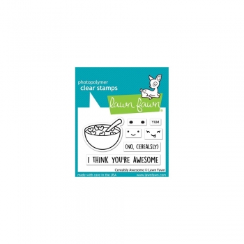 Lawn Fawn Clear Stamps - Cerealsly Awesome