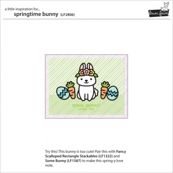 Lawn Fawn Die - Springtime Bunny