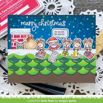 Lawn Fawn Clear Stamps - Simply Celebrate Santa