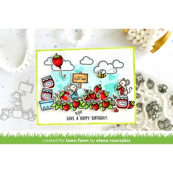 Lawn Fawn Clear Stamps - Berry Special