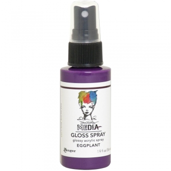 Dina Wakley Media - Gloss Spray - Eggplant