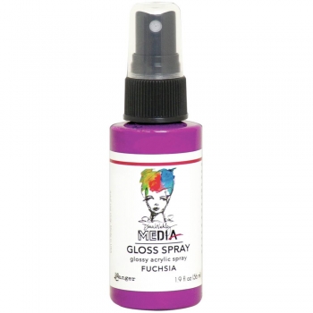 Dina Wakley Media - Gloss Spray - Fuchsia