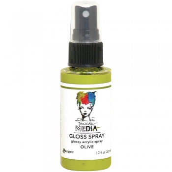 Dina Wakley Media - Gloss Spray - Olive