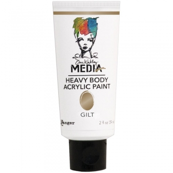 Dina Wakley Heavy Body Acrylic Paint - Gilt / Gold 