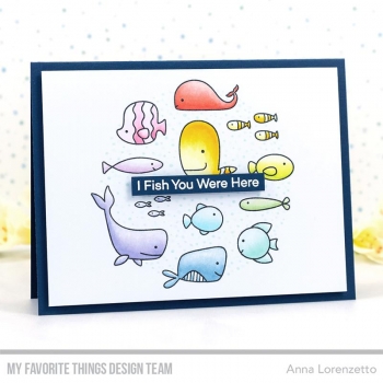 MFT Die-Namics Stanz & Stempel Set - Fish You Were Here