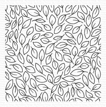 MFT - Polka Little Leaves Background