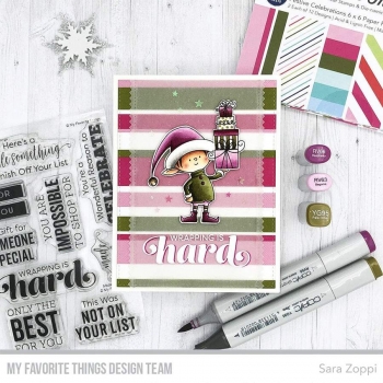 MFT Design Papier 6" x 6" - Festive Celebrations