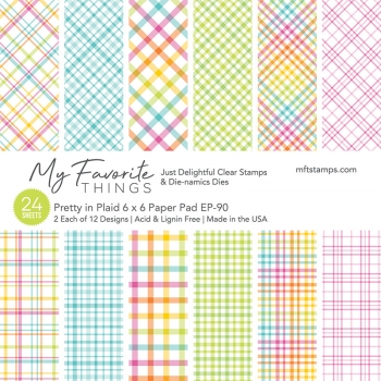 MFT Design Papier 6" x 6" - Pretty in Plaid