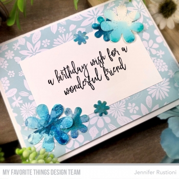 MFT Design Papier 6" x 6" - Wildflowers *Limitiert*