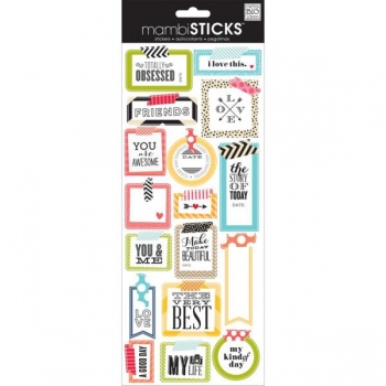 %me&my Big ideas - mambi Sticks - Washi Tape Shapes%