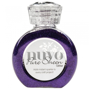 Nuvo Pure Sheen Glitter - Purple Organza