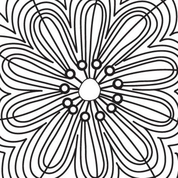 PRIMA Clear Stamp - Flowery