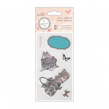 !Papermania Clear Stamp - Bellisima - Shoes & Bag!