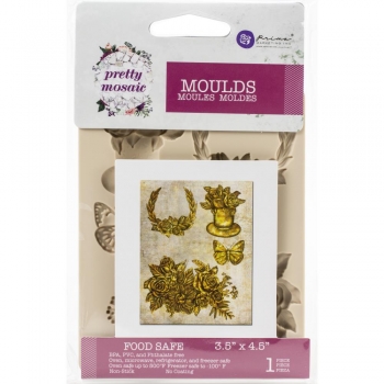 Prima Decor Moulds - Pretty Mosaic 3,5" x 4,5"