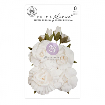 Prima Marketing Sharon Ziv Paper Flowers - Lily White 8 Stk.