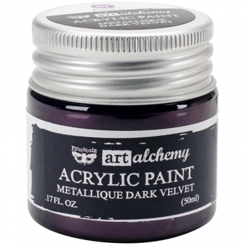 Prima Marketing Acrylic Paint - Metallique Dark Velvet