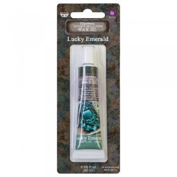 Prima Antique Brilliance Wax - Luck Emerald (Tube)