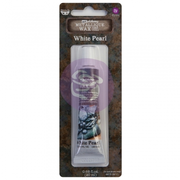 Prima Metallique Wax - White Pearl (Tube)