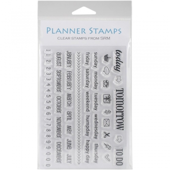 Planner Stamps - Clear Stamp Set -Today, Tomorrow, To DO