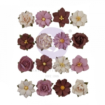 Prima Marketing Mulberry Paper Flowers - Fresh Bouquet/Farm Sweet Farm 16 Stk.