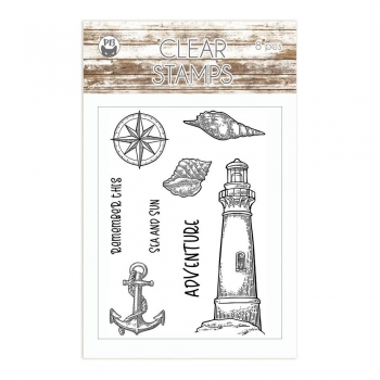 P13 Clear Stamps - Beyond The Sea