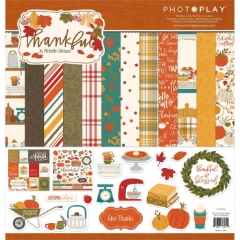 Photo Play 12" x 12" Collection Pack - Thankful