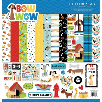 Photo Play 12" x 12" Collection Pack - Bow Wow