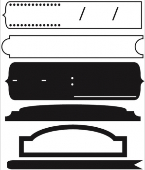 Prima Clear Stamp - Life Time - 6 Label