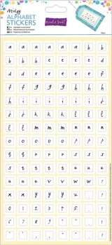 %Docrafts Alphabet Stickers - Roald Dahl - Handwriting%