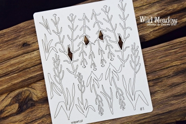 SnipArt Chipboards Wild Meadow – Grass1