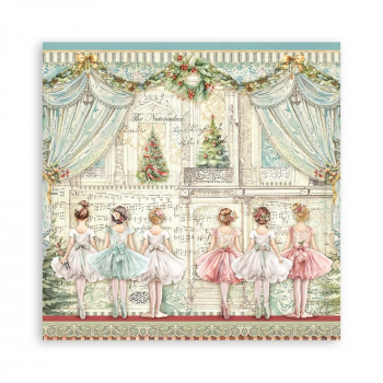 Stamperia - Paper Pad - The Nutcracker 12"x12"