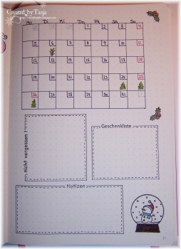 Stamping-Fairies - Planner Set - Kalender Überschriften