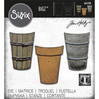 Sizzix Tim Holtz Bigz - Potted#2