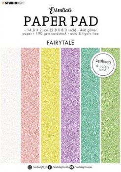 Studio Light - 5,8"x8,3" Paper Pad - Fairytale