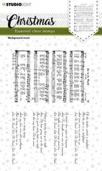Studio Light Clear Stamps - Christmas - Background music
