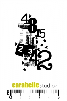 Carabelle Studio - Mini 4,8,15,16,23,42 (Zahlen Collage)