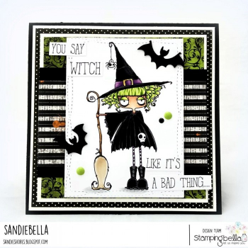 Stamping Bella - Oddball Witch