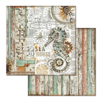 Stamperia Paper Pack - Mechanical Sea World 