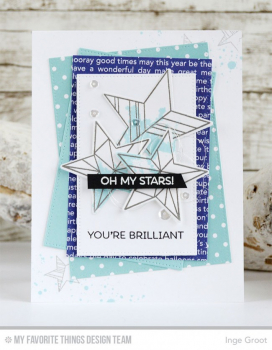 MFT Die-Namics Stanz & Stempel Set - Stars Above